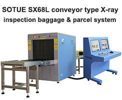 X-ray baggage scanner, cargo x-ray scanner, luggage x-ray machine, baggage and cargo x-ray inspection system