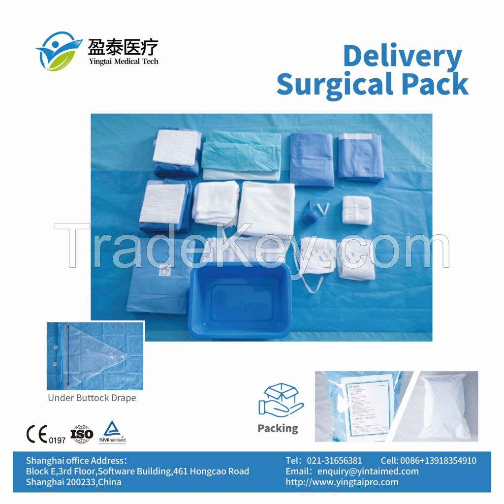 Disposable surgical delivery pack