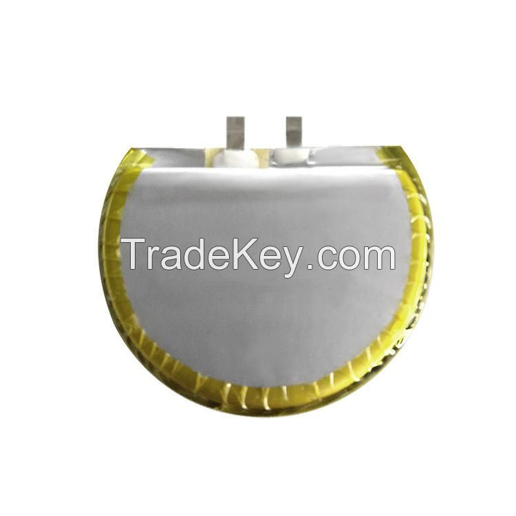 Round Shaped Rechargeable Li-Polymer Batteries in any Shapes and Sizes for Smart Devices