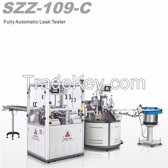 Automatic Alcohol Cap Dust Clean and Leakage Testing Machine In Stocking