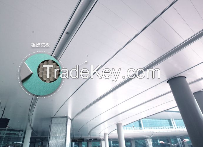 Assembly Building Material Aluminium Honeycomb Panel for Exterior and Interior Wall Cladding
