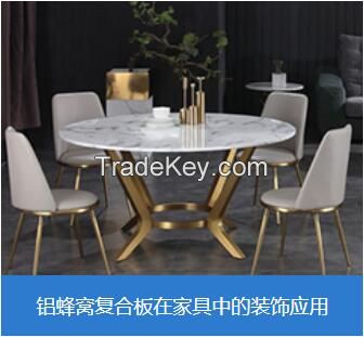 Stone Aluminium Honeycomb Composite Panel for Home Decoration of Furniture Table