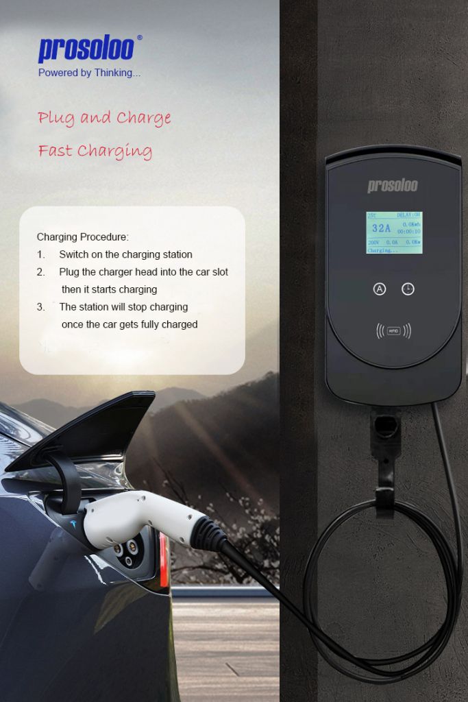 EV Electric Car Charging Station for Home