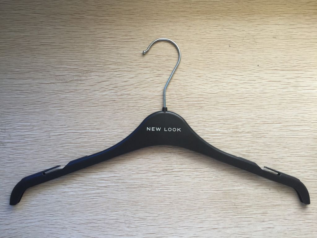 Plastic suit hangers