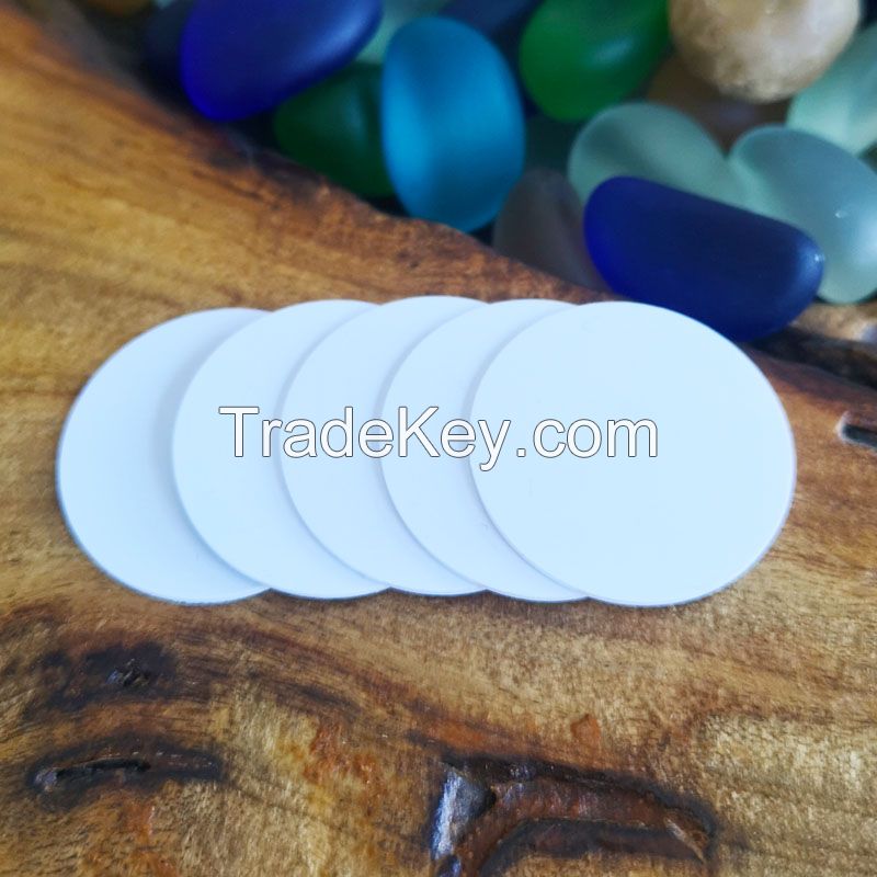 13.56Mhz NFC Sticker Adhesive Coin Cards Tags NFC 213 NFC215 NFC216 PVC Waterproof