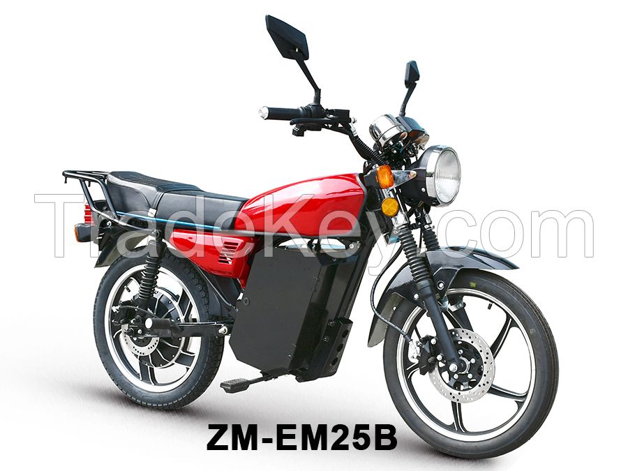 Electric mtorcycle EM25B with different motors and batteries
