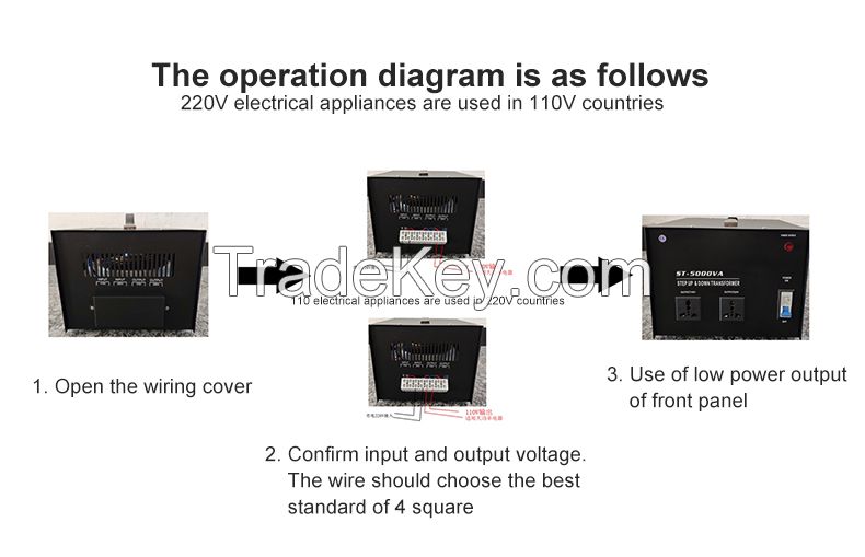 Power transformer Converter 220V To 100V