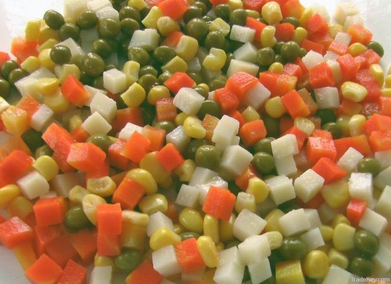 Good quality and price canned mixed vegetable in brine