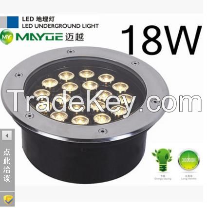history discount buy one free one 9w 18w 6500K ac220v led underground light International export quality led recessed inground light