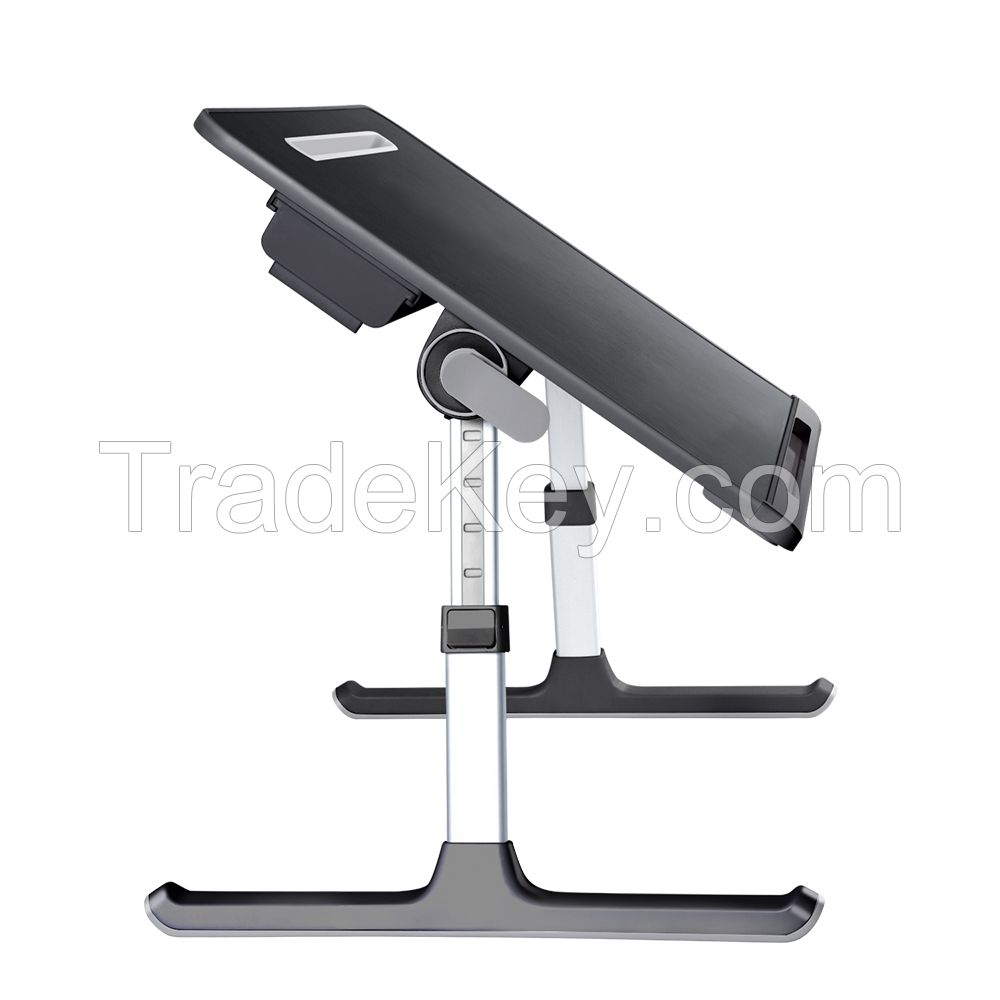 Original design folding table height adjustable desk bedside table portable laptop stand for bed standing laptop table