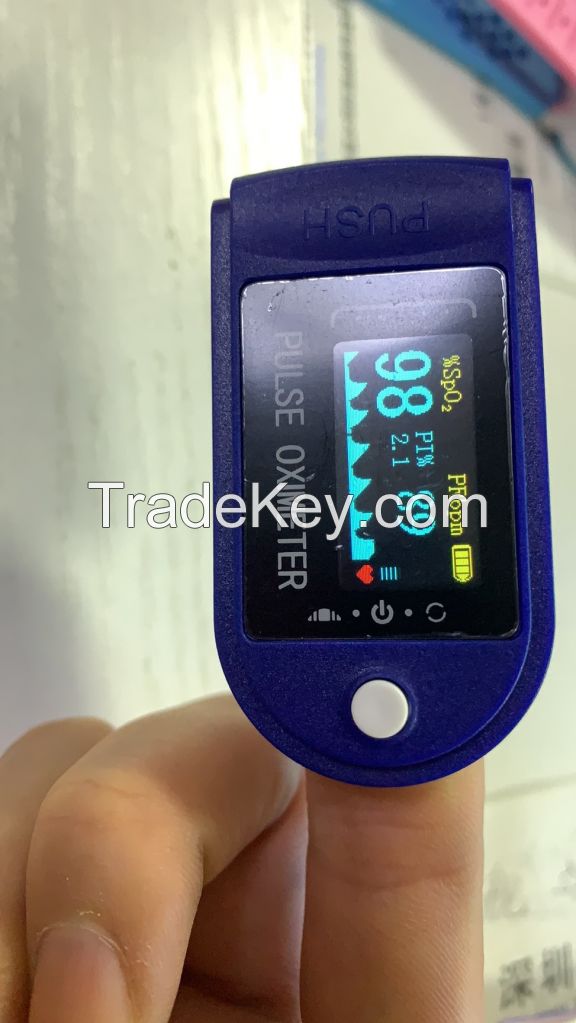 Pulse oximeter (finger clip type)Finger Clip Oximeter Oxygen Saturation Monitor Fingertip Pulse Heart Rate Oximeter