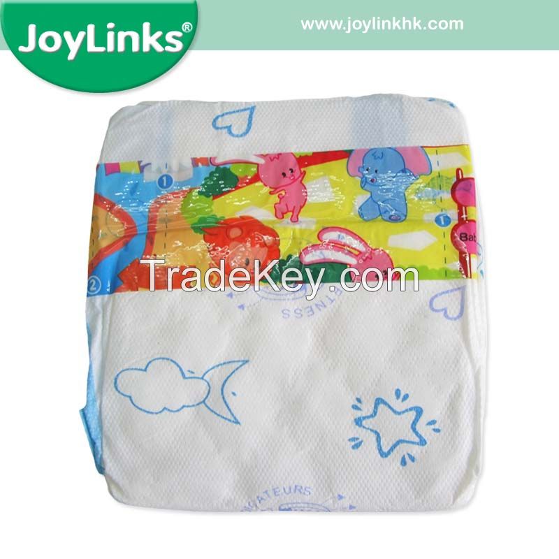 Good Quality Baby Diapers, Super-Soft Touch, SGS and CE Certificated