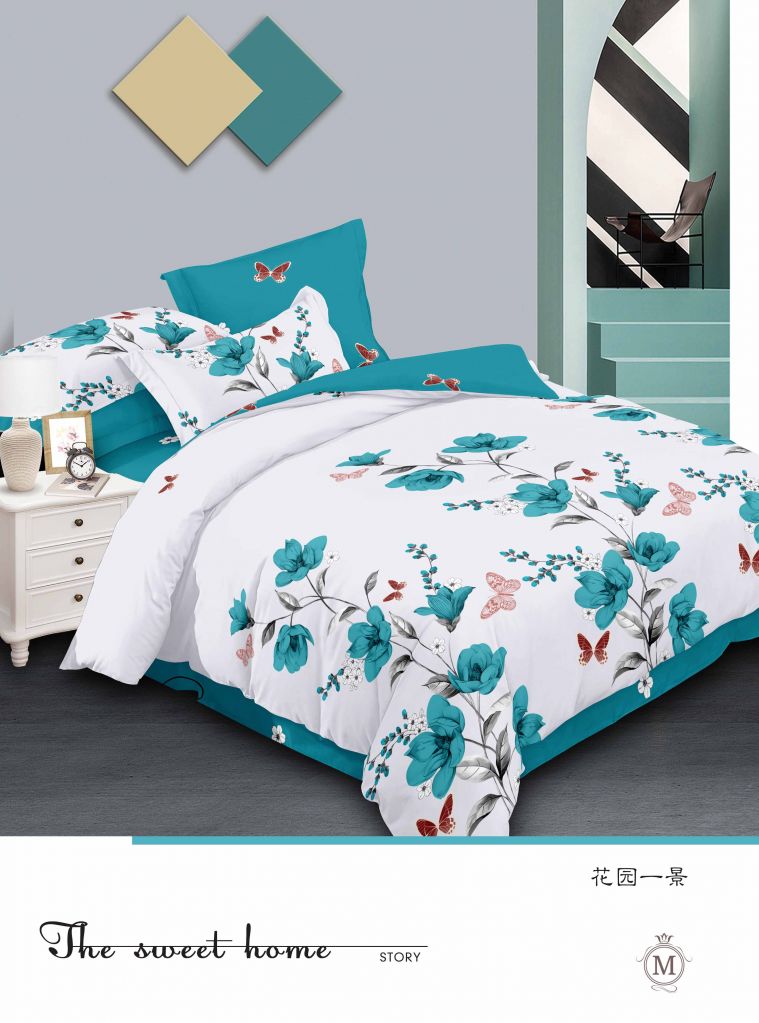 100% polyester bedsheet fabric