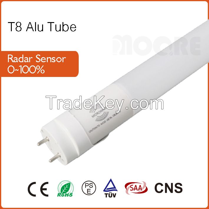 Microwave Sensor LED Tube  T8