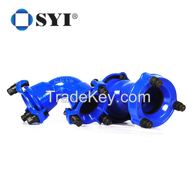 SYI ISO2531 Ductile Iron EX Joint Pipe Fittings For DI Pipe