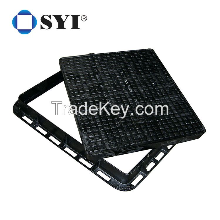 SYI Foundry Drain Cover EN124 D400 Casted Ductile Iron DCI Manhole Cover