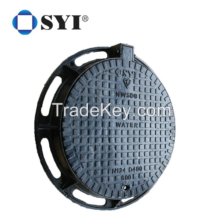 SYI Foundry Drain Cover EN124 D400 Casted Ductile Iron DCI Manhole Cover