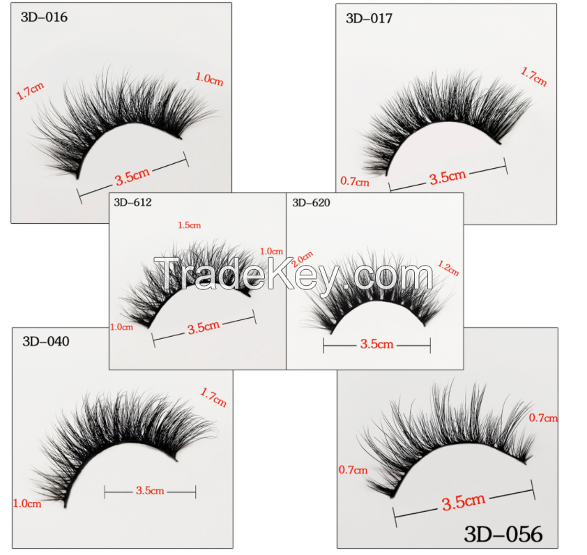 New fashion Eyelashes Sowal Silk Wholesale Private Label 6D Faux Mink Eyelashes 6D Faux Mink Lashes