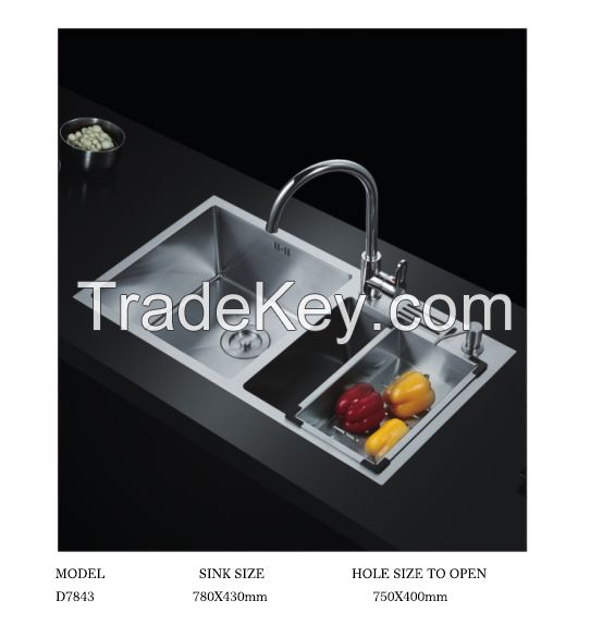 Handmade Stainless Steel Sink