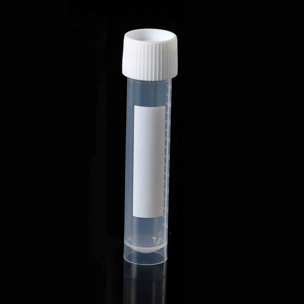 10ml 16X80mm Free Standing Transport Sample Collection Tubes with Screw Cap and Leakproof