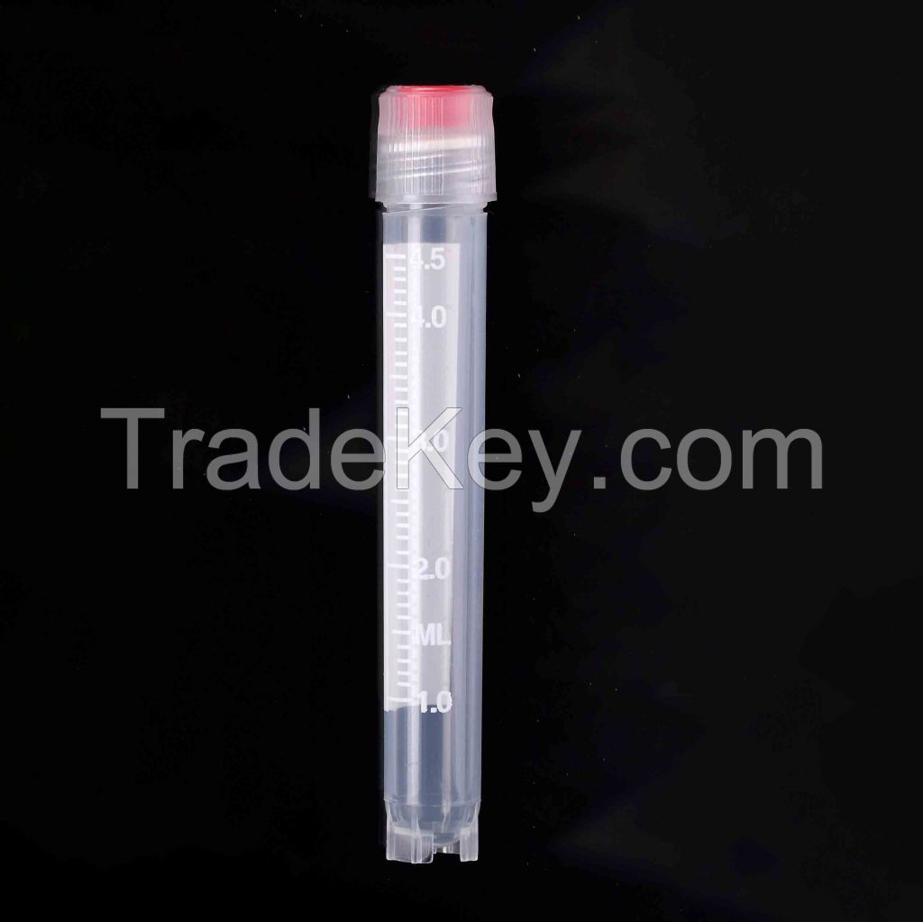 5.0ml External Thread Cryovial with Silicone Washer Seal