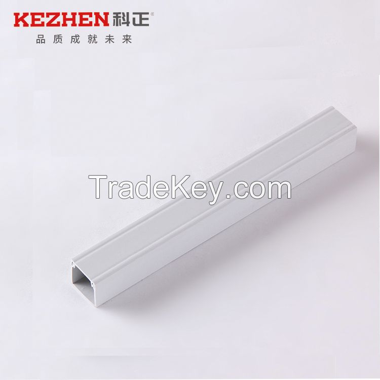 PVC Electrical Solid Cable Trunking with Adhesive Glue