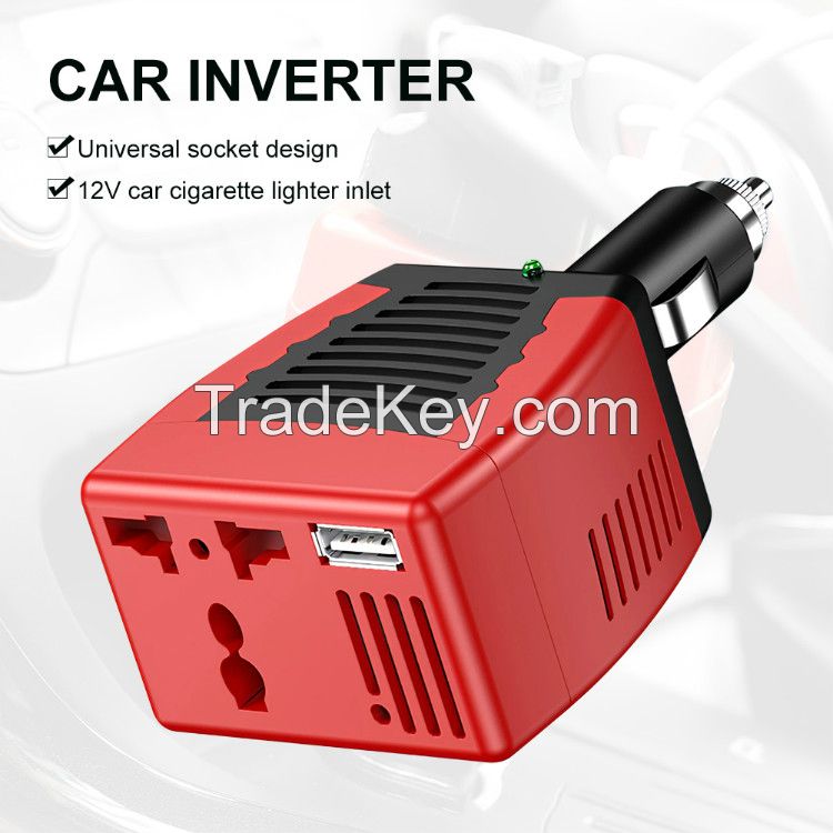 DC/AC 75W Car Power Inverter with USB 5V/1A