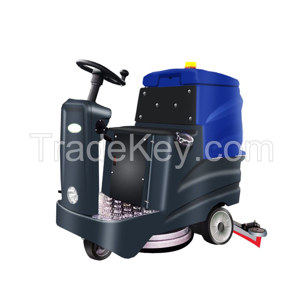 Single Disc 24V Battery Powered Ride on Auto Floor Scrubber Machine FX-C70S
