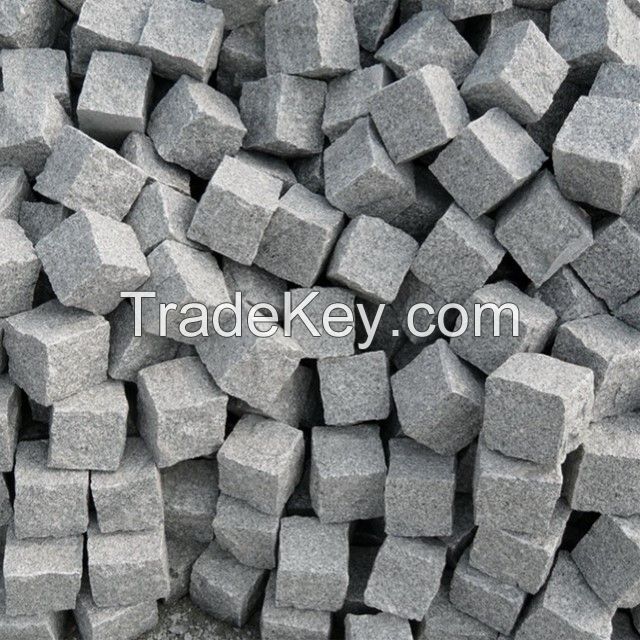 granite paving cobbles