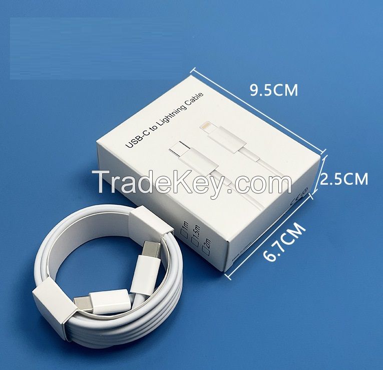Suitable for Apple PD fast charging data cable iPhone 12/13 mobile data cable 20W fast charging PD charging cable
