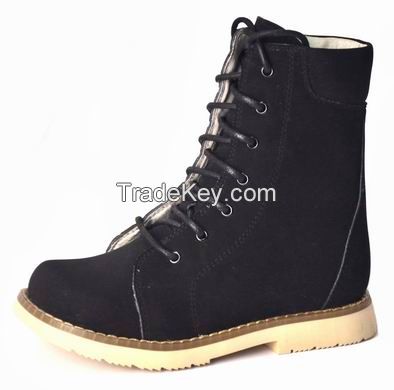 GraceOrtho Orthopedic Boot for Children Suede Boot bulid in AFO Individual orthopedic boots for club feet