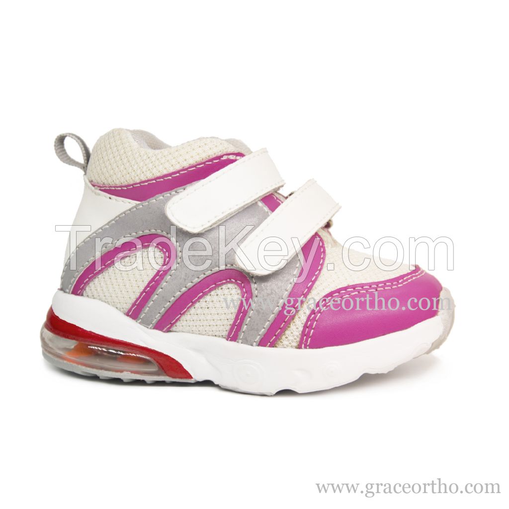 1619324-1 Girl Sport Shoes Kids Running Shoes Children Orthopedic Shoes