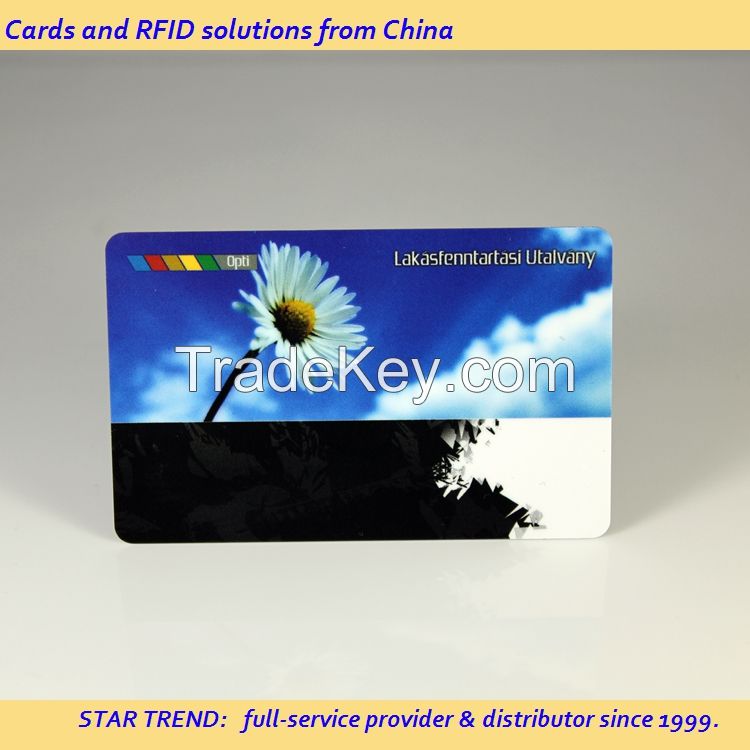 ST-16002 | Magnetic Stripped Hotel Key Card | Plastic Key Card