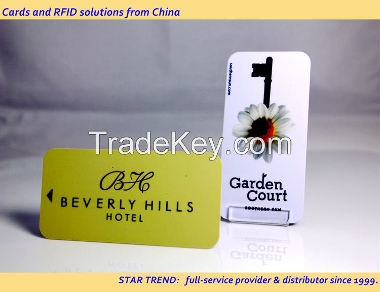 ST-16002 | Magnetic Stripped Hotel Key Card | Plastic Key Card