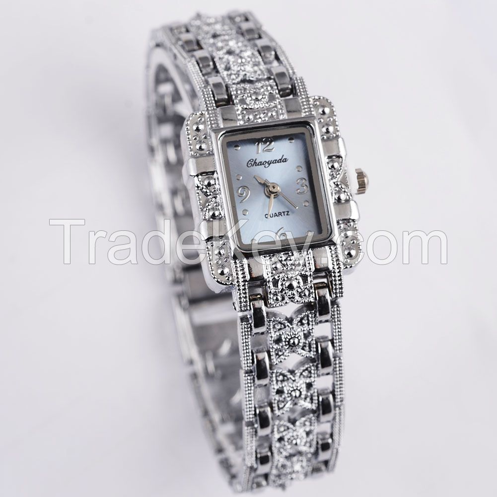 Custom Made Ladies Fashion Jewellery Watches with Japan quartz movemen