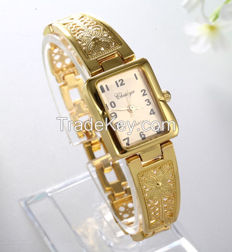 Custom Made Ladies Fashion Jewellery Watches with Japan quartz movemen