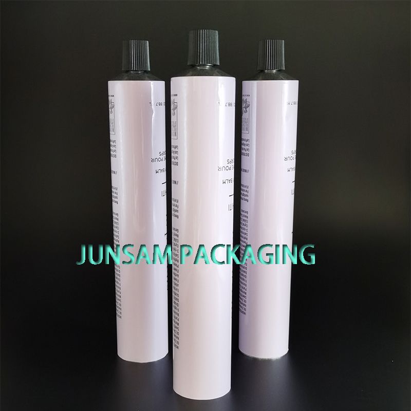 Aluminum Collapsible Tubes Remedy Skin Care Cream Packaging Soft Metal Container