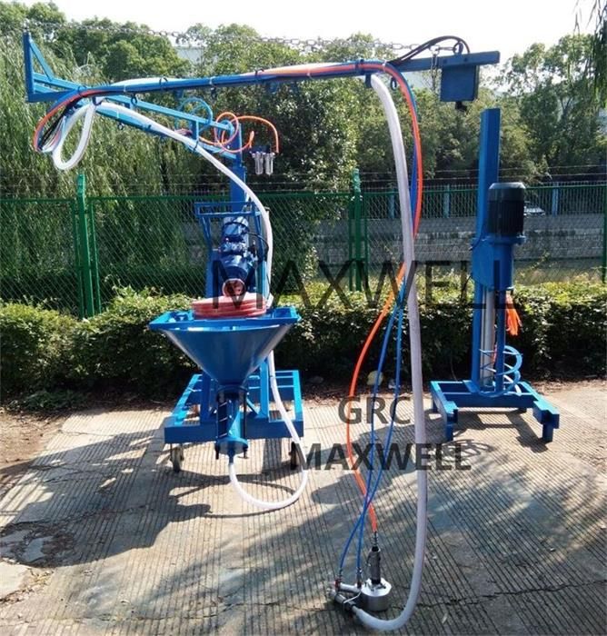 GRC spraying machine and GFRC pump station