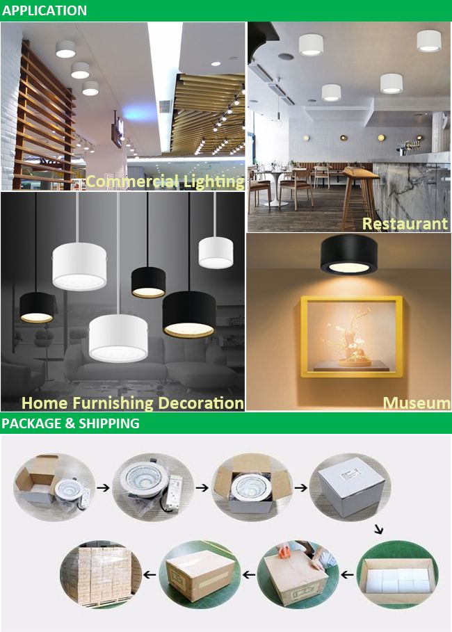 China Manufacture of Indoor Hanging Cylinder 5W SMD Surface Mounted Downlight