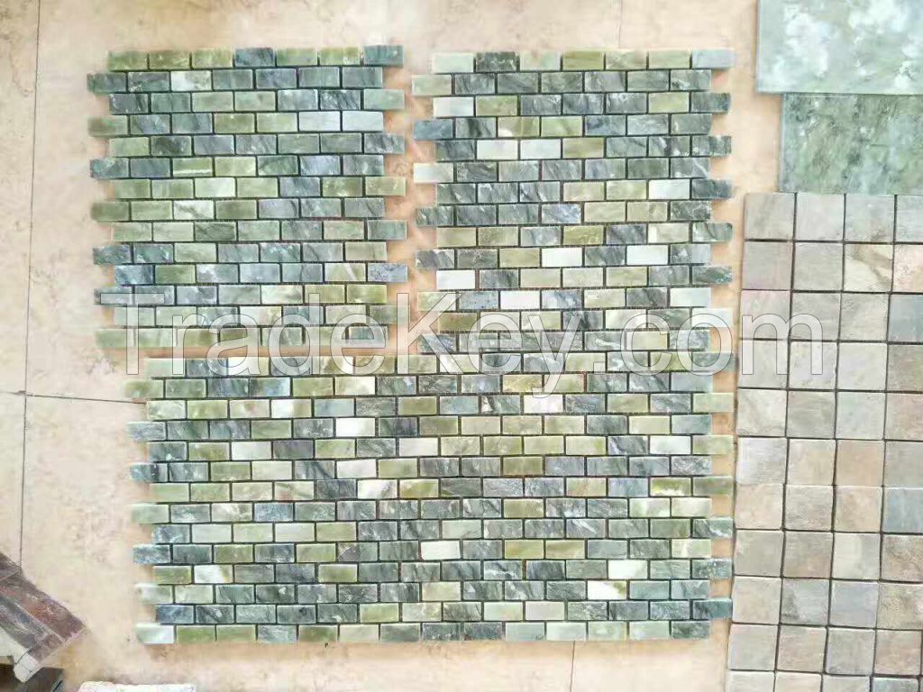 high quality natural marble stone mosaic tiles for kitchen backsplash