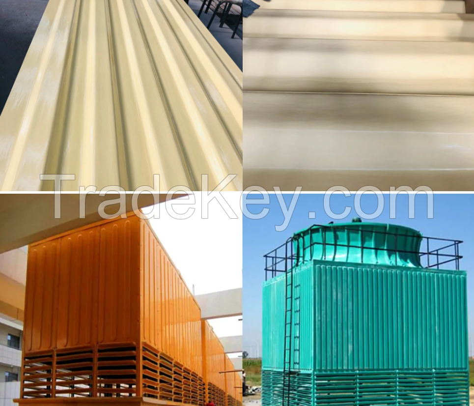 FRP cooling tower corrosion proof sheet