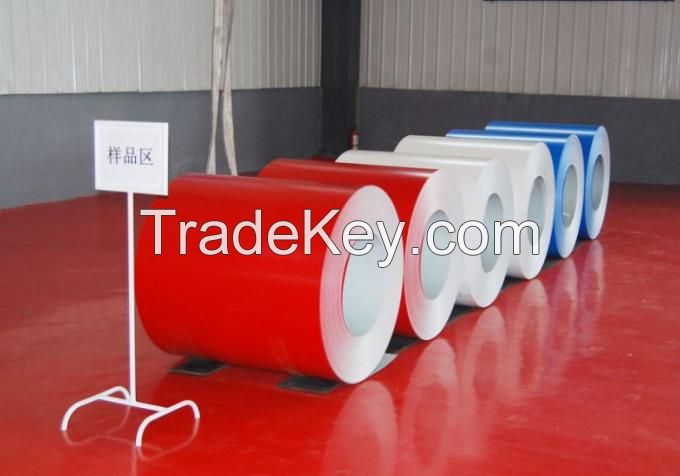 Great Quality Great Price Prepainted GI Steel Coil / PPGI / PPGL Color Coated Galvanized Steel Sheet