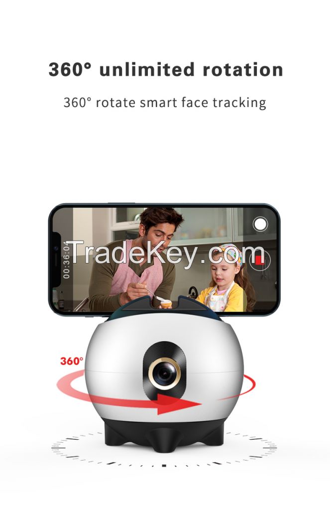 Phone Holder 360 Degree Auto Face Automatic Tracking Phone Gimbal