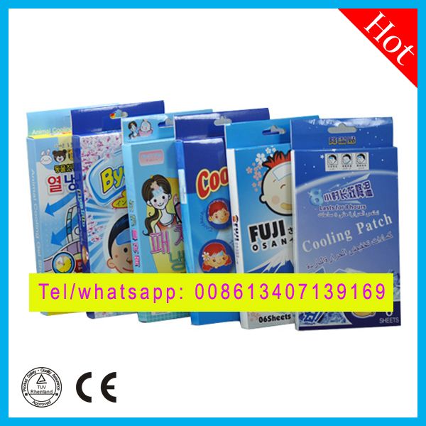 Fever cooling gel patch/sheet for adults&amp;amp;amp;amp;amp;child