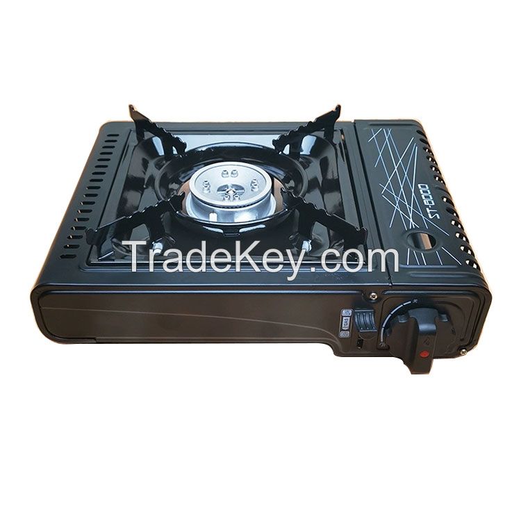 OEM/ODM Camping Single Burner Blue Flame Portable Butane Gas Stove