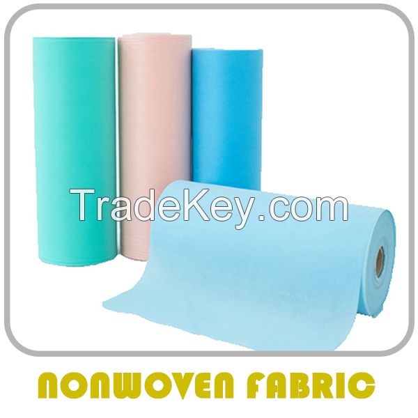 3PLY Disposable Face Mask raw material 25gsm Melt blown Nonwoven Fabric white Pp Spunbonded KN95 Mask Non-woven fabric