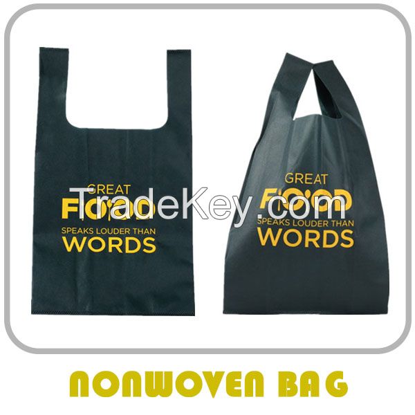 80gsm Polylactic Acid Non woven Bag, Biodegradable pla Spunbond Corn Fibre non-woven bags PLA Nonwoven Bag for shopping