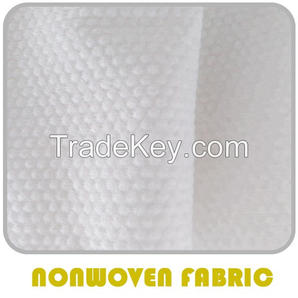 bamboo nature fiber Polylactic acid Spunbond nonwovens PLA spunlace nonwoven fabric for wet tissue, diaper