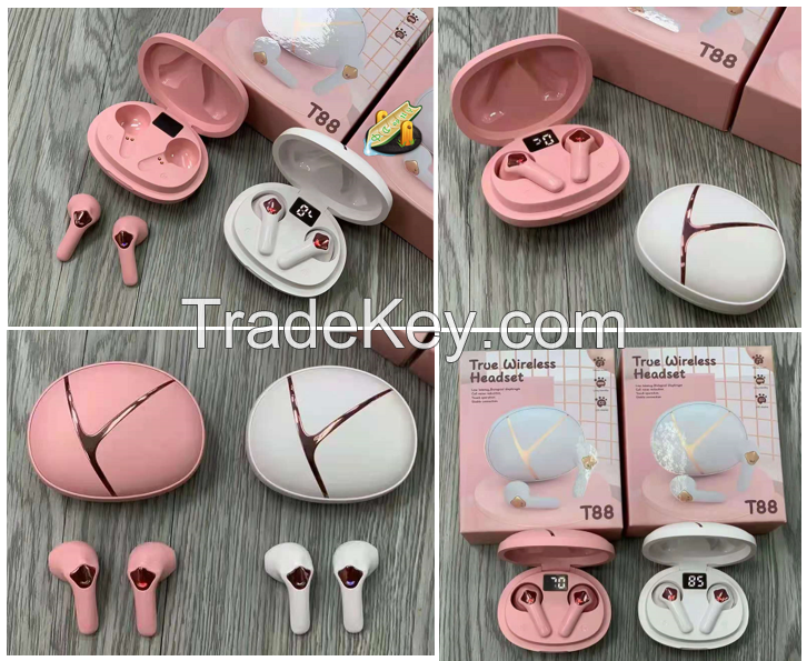 Colorful tws Headset True Wireless Headphones For Lady For Girls
