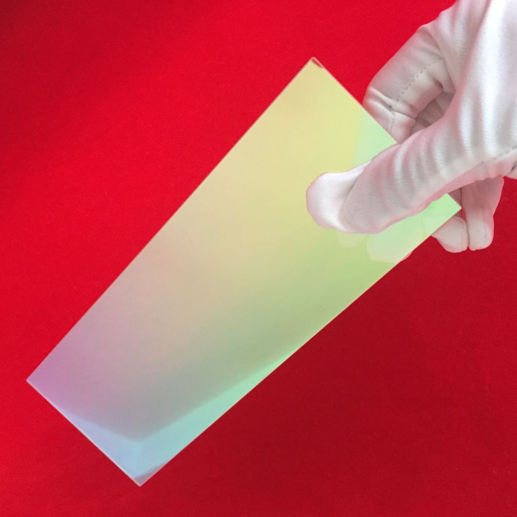 Hot selling UV plated quartz glass plate